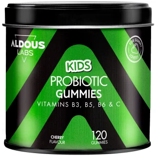 Aldous Labs Probióticos con Vitaminas KIDS 120 Gominolas