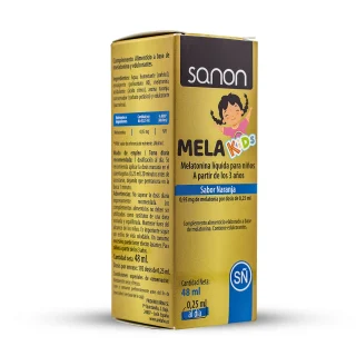 SANON Melakids Melatonina Líquida Para Niños 48 ml