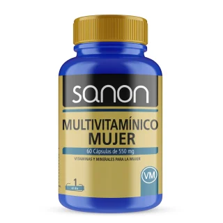 SANON Multivitamínico Mujer 60 Cápsulas