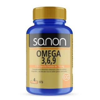 SANON Omega 3,6,9 110 Cápsulas Blandas