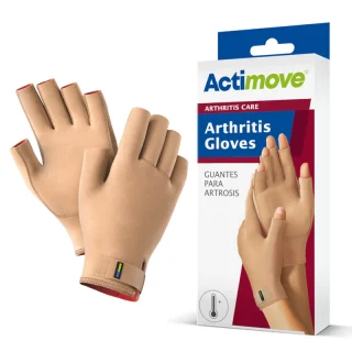 Actimove Artritis Guante Color Beige Talla M 1 unidad