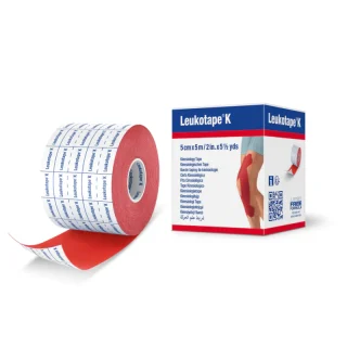 Actimove Leukotapek Color Rojo 5cm X 5m 1 unidad