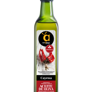 ACEITE DE OLIVA AROMATIZADO A LA CAYENA 250ML